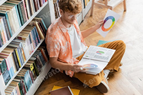 Preview: Contemplative Scholar Lost in Thought