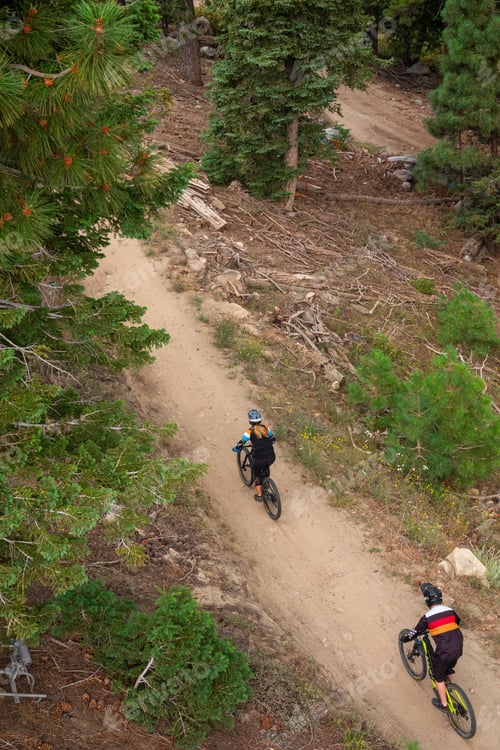 Preview: A couple mountain bikers