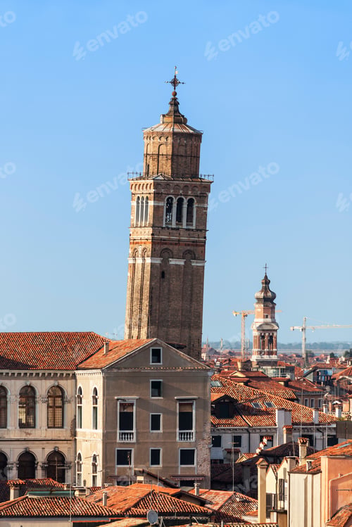 Preview: a tower in Venice Italy