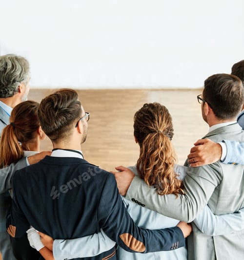 Preview: business teamwork together support group colleague businessman businesswoman team office strong