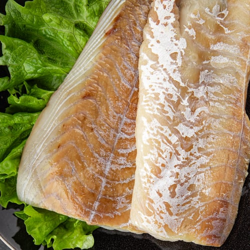 Preview: raw fillet white fish seafood fresh tasty food dish gourmet food background on the table rustic food