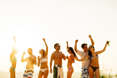 Preview: Beach party during summer