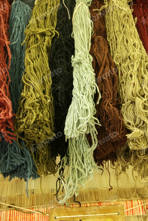 Preview: Wool carpet loom. Handmade carpets Turkey.