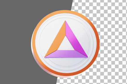 Preview: Basic Attention Token 3D Icon
