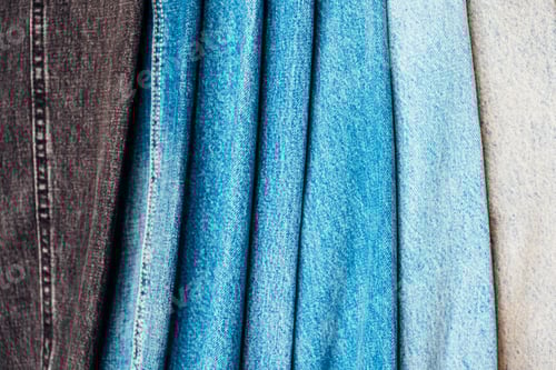 Preview: Jeans textile texture for background.
