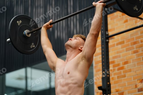 Preview: Mixed martial arts fighter going to the gym to build strong muscles