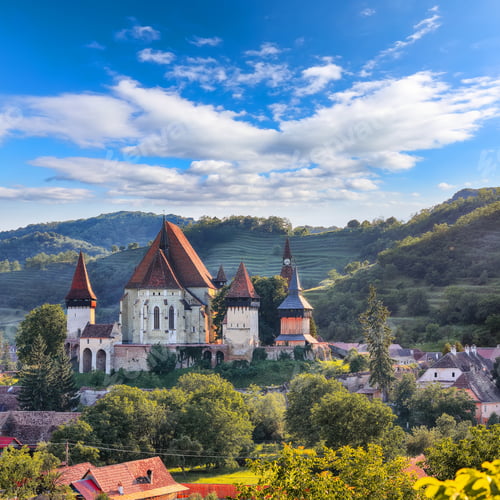 Preview: Amazing medieval architecture of Biertan fortified Saxon church in Romania