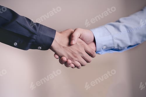 Preview: Business people shaking hands.business and office concept .