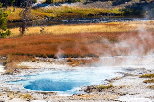 Preview: Steaming Pool in Yellowstone