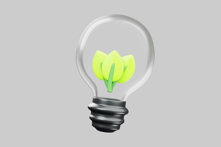 Preview: Leafy bulb energy source idea