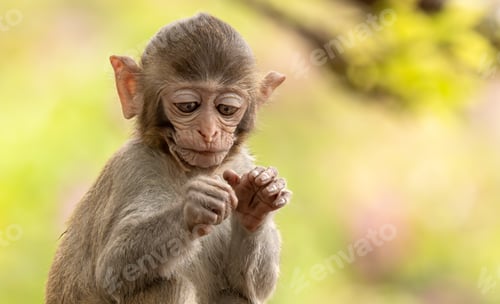 Preview: Macaques in nature. Macaques constitute a genus (Macaca) of gregarious monkeys.