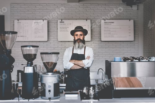 Preview: Coffee Cafe Professional Steam Uniform Appliance Concept