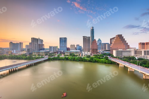 Preview: Austin, Texas, USA Skyline