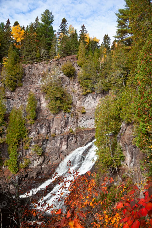 Preview: Caribou Falls on Minnesota's north shore during the fall