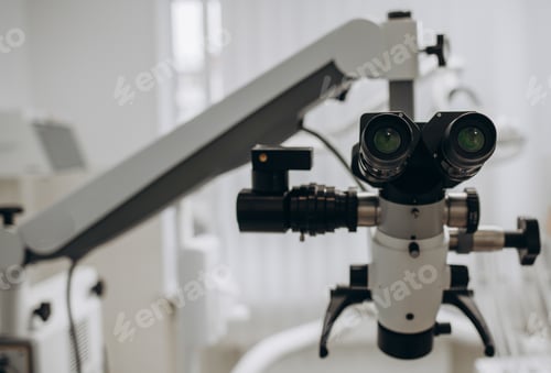 Preview: The image of the professional Dental endodontic binocular microscope.