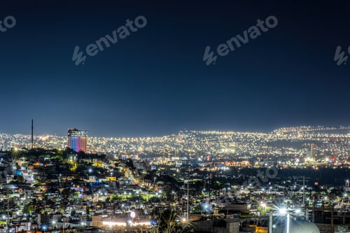 Preview: Queretaro Urban Nightscape, El Pueblito Midnight Charms