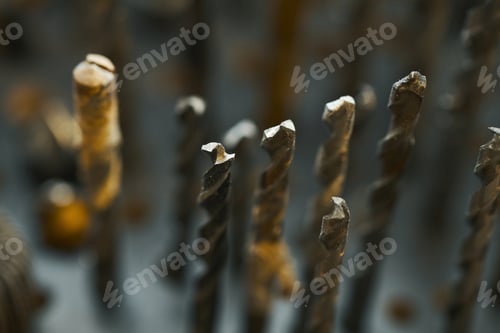 Preview: Drill Bits Preparing For Work