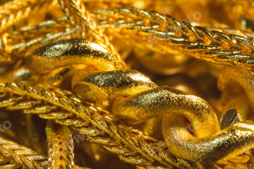 Preview: Indulge in Luxury, Exquisite Jewellery Collection Featuring Shiny Gold Precious Gems