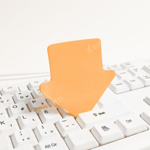 Preview: Office Supplies Over Desk With Keyboard And Glasses And Coffee Cup, School Utilities