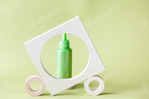 Preview: Abstract background with podiums for products presentation or exhibitions