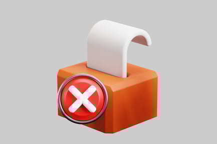 Preview: Vote cancel box symbol