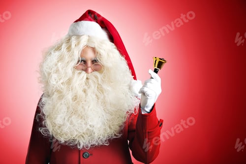 Preview: Santa Claus with a bell