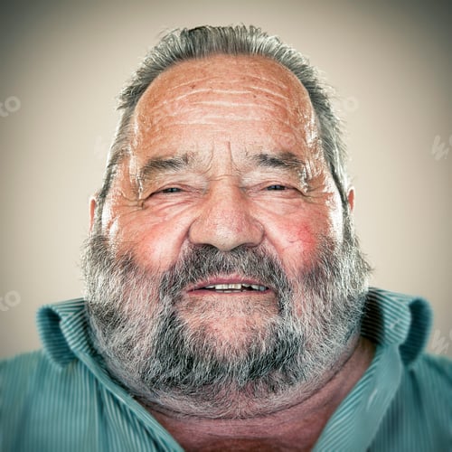 Preview: Portrait of an elderly man with beard