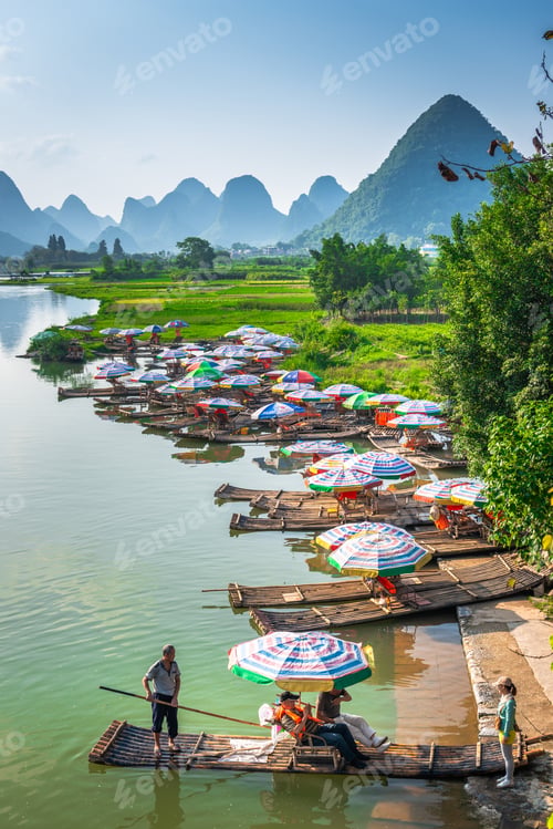 Preview: Boat Rides on the Li River in Guilin, China
