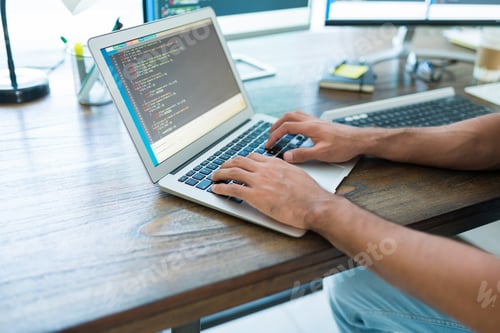 Preview: Male Computer Scientist Coding Program While Working At Home