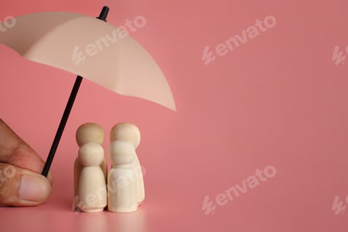 Preview: Family protection and insurance coverage concept.