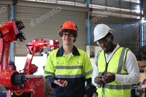 Preview: Industry engineer worker at factory