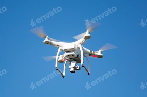 Preview: White drone