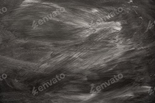Preview: Chalk rubbed out on blackboard, chalkboard texture background copy space for add text and design