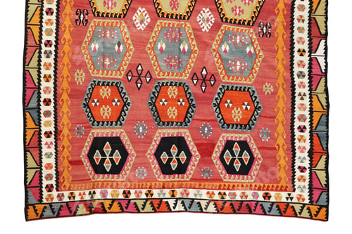 Preview: wool woven old antique Turkish rug