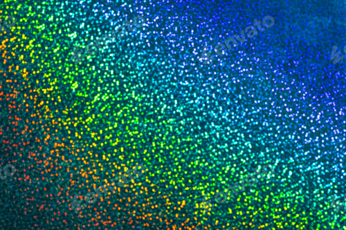 Preview: Blue glitter with holographic bokeh sparkle