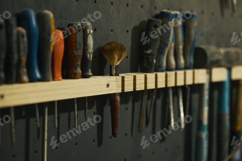 Preview: Different Kinds Of Screwdrivers In Workshop