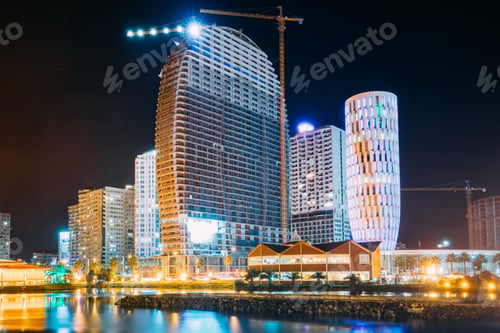 Preview: Batumi, Adjara, Georgia. Construction And Development Of Modern