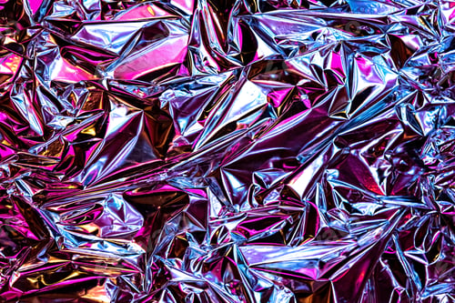 Preview: Abstract holographic metallic purple background