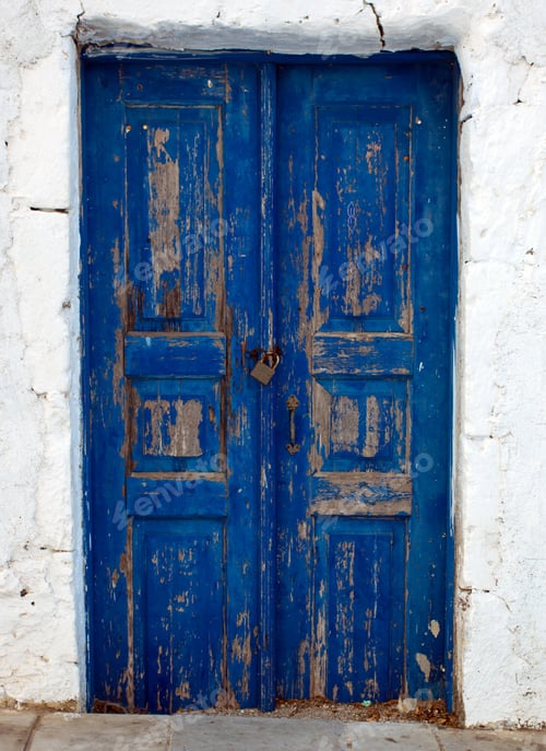 Preview: Blue door