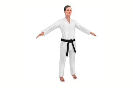 Preview: Female Karate Fighter