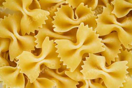 Preview: Close up of bowtie pasta