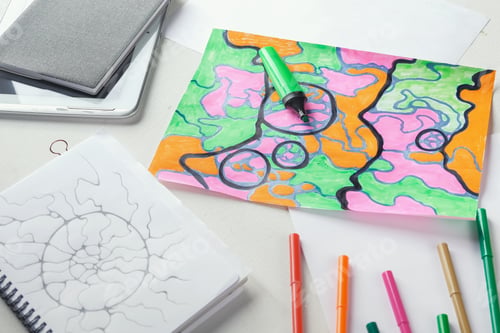 Preview: Neurographics, neurographic drawing, the method of mental health psychologist.wellness