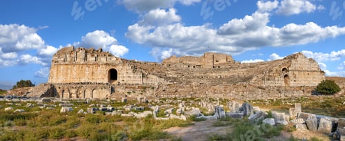 Preview: Miletus ancient city amphitheater, Turkey