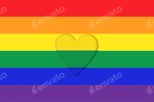 Preview: LGBTQ pride flag background