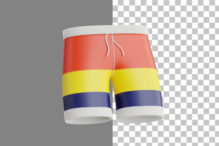 Preview: Swimming Trunks 3D Icon