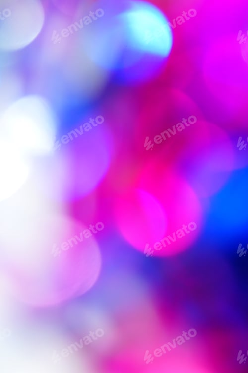 Preview: Bokeh Vivid Color Background
