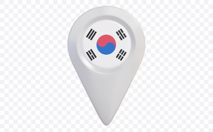 Preview: South Korea Location Pin