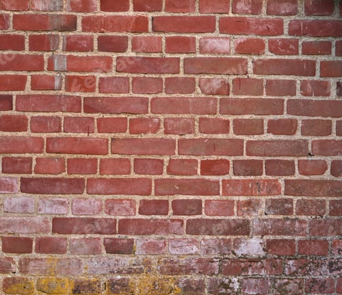 Preview: Background - brick wall. A photo of a very old brick wall.