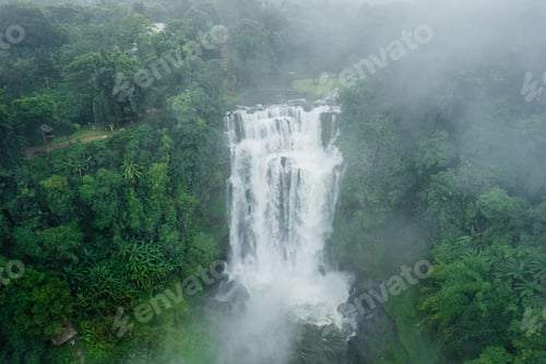 Preview: Waterfall in the forest in bolaven plateau Laos