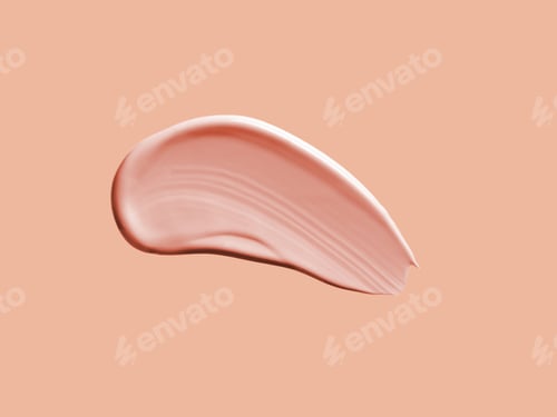 Preview: Liquid foundation on champagne nude background
